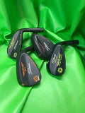 G-Paint Golf Club Paint - Touch Up, Fill In, Customise or Renovate Your Clubs - 4 Pack of 10ml Bottles. Yellow, Pink, Orange & Green